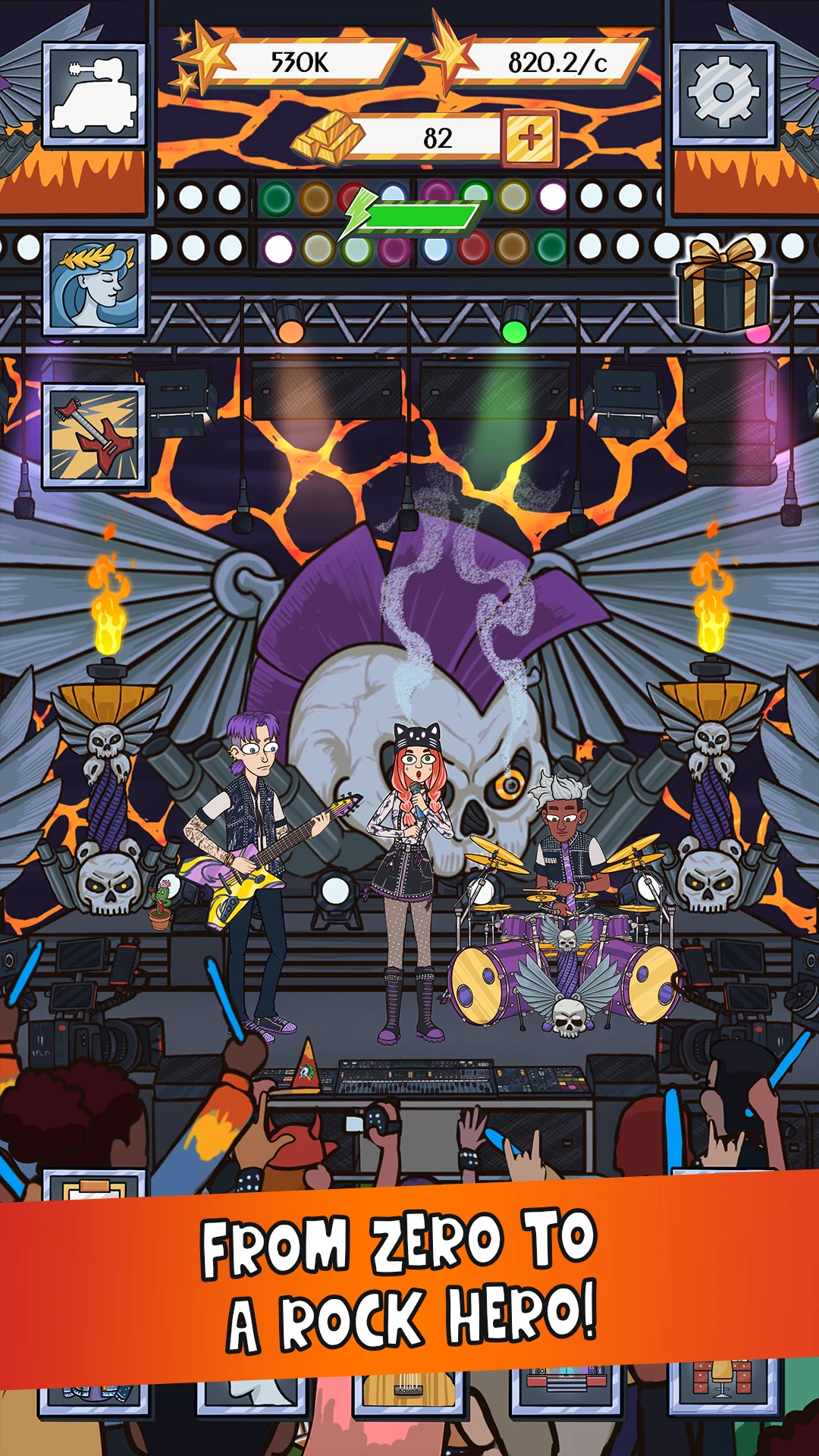 I am Rock Star: Іdle Games screenshot