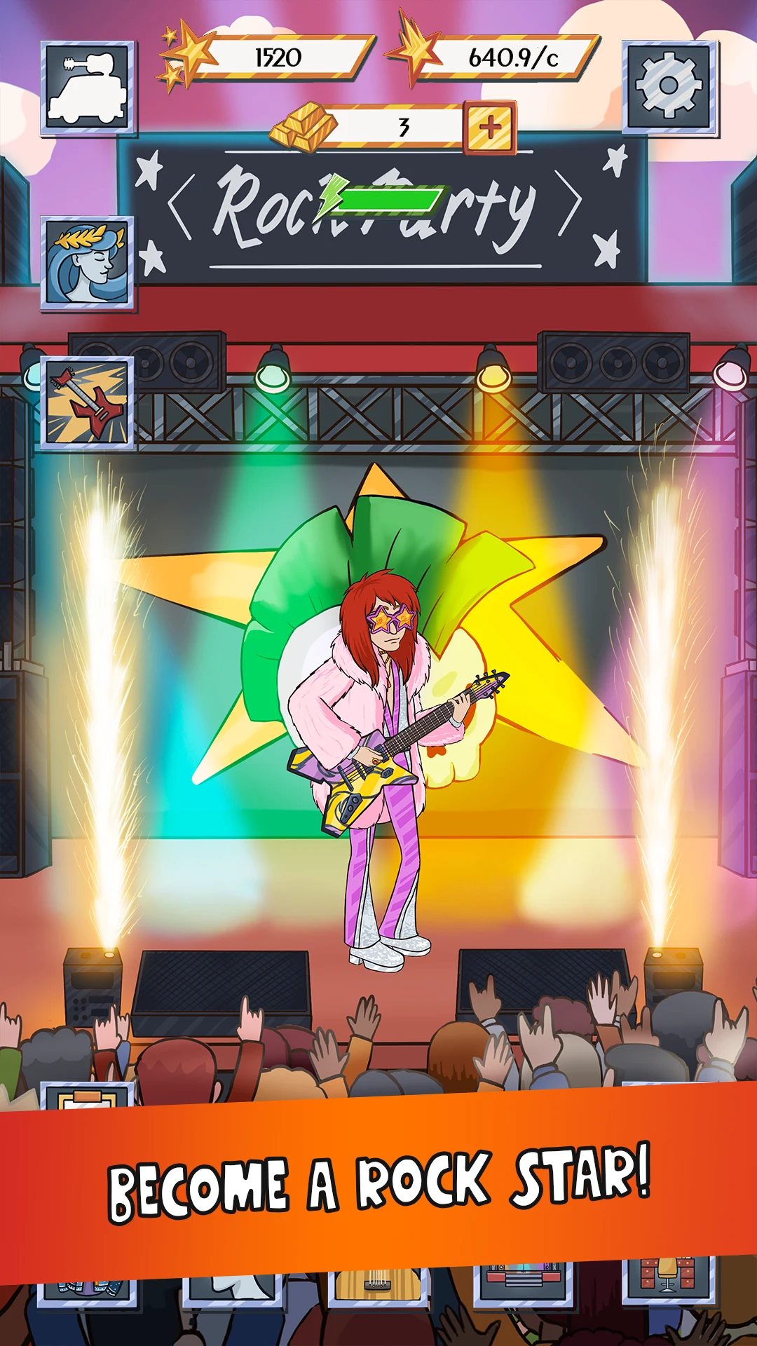 I am Rock Star: Іdle Games screenshot