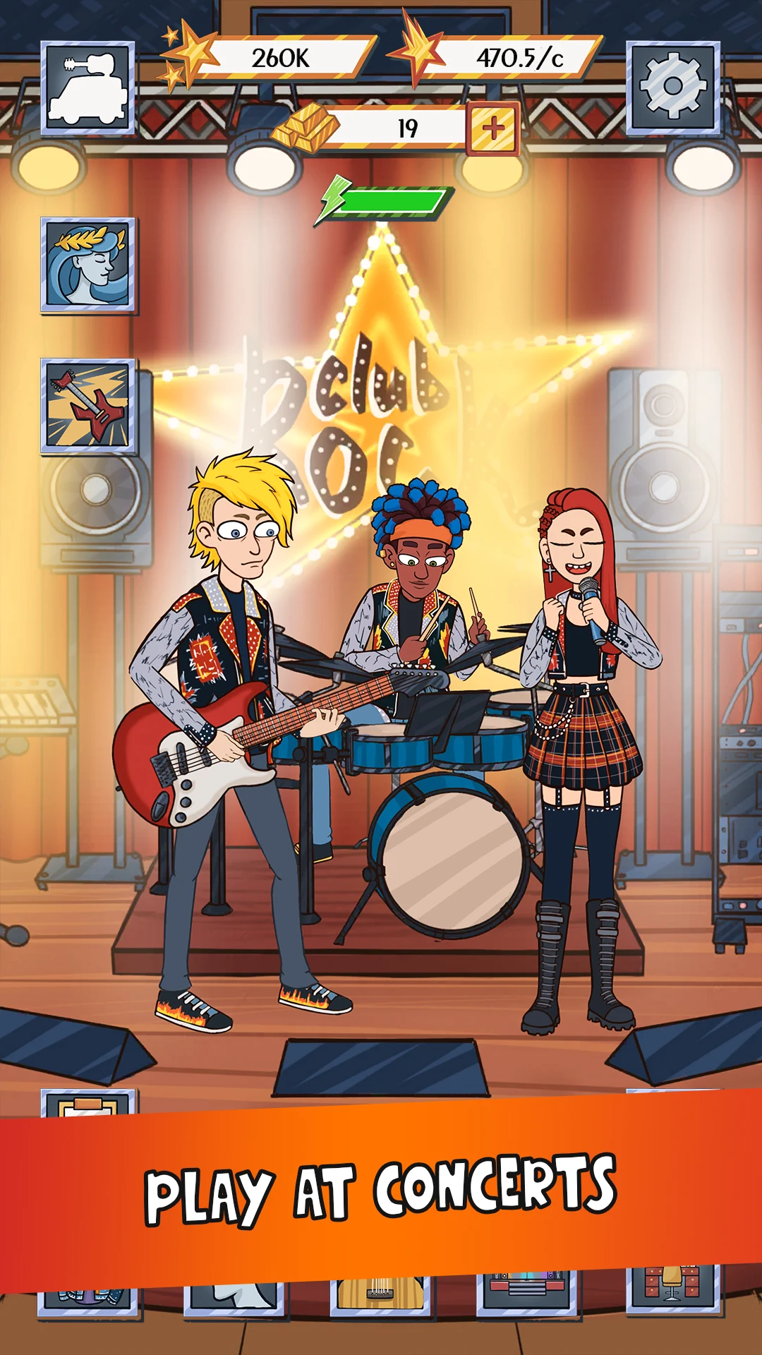 I am Rock Star: Іdle Games screenshot