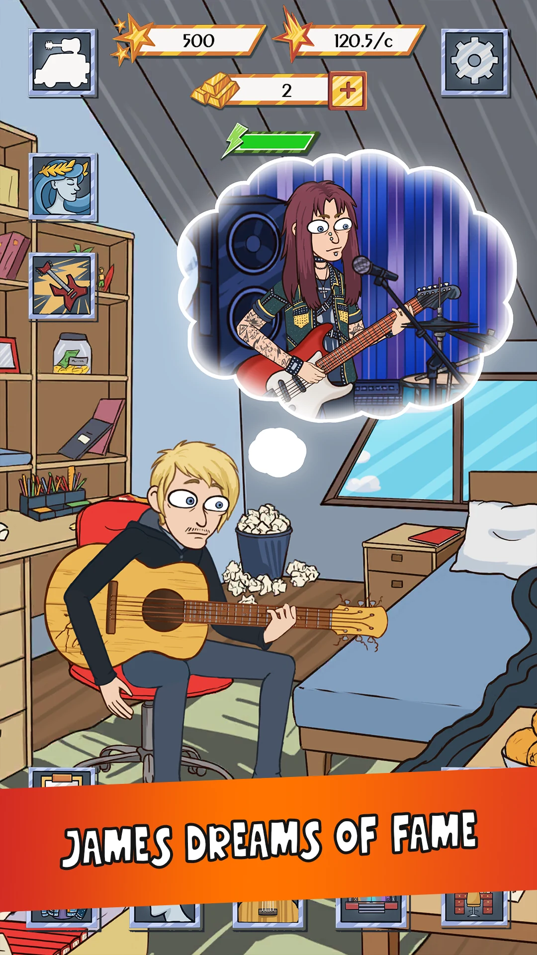 I am Rock Star: Іdle Games screenshot